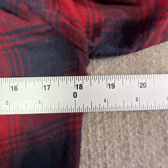 J.Crew Flannel Shirt Dress Buffalo‎ Plaid Long Sleeve Pockets XXS Lumberjack - Picture 6 of 7